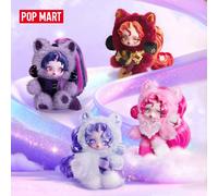 POP MART θ SKULLPANDA × My Little Pony Series Peluche Pendentif Boîte Mystère 1PC/6PCS Figurine Mlp Skullpanda Blindbox 1PC Single Box