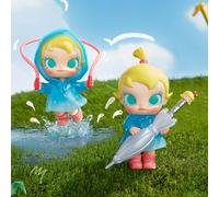 POP MART Baby Molly Funny Raining Day Figure Pop d’Action Figurines Anime de Jouet Figure à Collectionner Cadeaux Créatifs 1PC