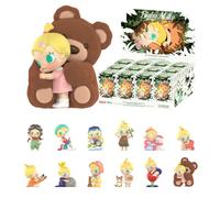 POP MART Baby Molly My Huggable Discovery Series Figures Pop d’Action Figurines Anime de Jouet Figure à Collectionner Cadeaux Créatifs Whole Set