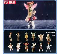 POP MART - boîte mystère authentique de la série féerique Punk Peach Moisture, boîte aveugle, sac de devinettes, jouets poupée, ornements de bureau mignons, cadeau de Collection Poppy Tree Stump