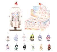 POP MART CHAKA Light Sprite Series Ensemble complet (12 boîtes) Personnage articulé 6,3 cm Cadeau de qualité supérieure pour les fans de collection préféré des fans