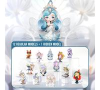 POP MART CHAKA Série Rêve Lumineux Boîte Aveugle Figurines de Collection, 12 Styles Réguliers + 1 Style Caché, Série Fantaisie Inspirée de l'Art Nouveau, Design Thème Rêveur, Présentant une Ambiance É