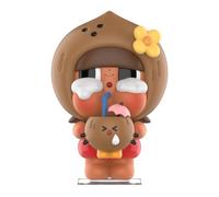 POP MART Crybaby Coconut Figure-Brown Pop d’Action Figurines Anime de Jouet Figure à Collectionner Cadeaux Créatifs 1PC