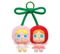 POP MART Crybaby Crying for Love Series-Vinyl Plush Hanging Card (Love You Cherry Much) Pop d’Action Figurines Anime de Jouet Figure à Collectionner Cadeaux Créatifs 1PC