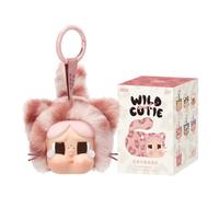 POP MART Crybaby Wild But Cutie Series - Vinyl Plush Pendant Pop d’Action Figurines Anime de Jouet Figure à Collectionner Cadeaux Créatifs 1PC