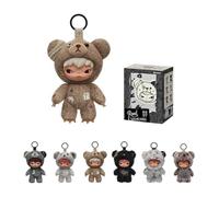 POP MART Hirono Road Journal Series - Figurines en peluche avec pendentif en forme de boîte aveugle, jouets de collection, décorations d'intérieur, cadeaux d'anniversaire pour filles et garçons, boîte
