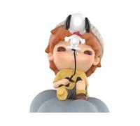 POP MART Hirono Snoopy Figurine 1 boîte design premium cadeaux pour femmes Art Toy figurine de collection chic préférée des fans