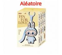POP MART LABUBU 4.0 - Série “Pin For Love” - Breloque peluche aléatoire - Un cadeau adorable pour adultes et enfants