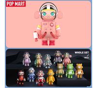 POP MART MEGA SPACE MOLLY 100% série 3 boîte mystère 1 pièce/9 pièces POPMART boîte aveugle figurine jouet mignon 1PC Single Box