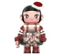 POP MART Mega Space Molly 400% Christmas 2024 Pop d’Action Figurines Anime de Jouet Figure à Collectionner Cadeaux Créatifs 1PC