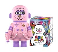 POP MART Mega Space Molly 400% Jon BURGERMAN Space Cadets Series Pop d’Action Figurines Anime de Jouet Figure à Collectionner Cadeaux Créatifs 1PC