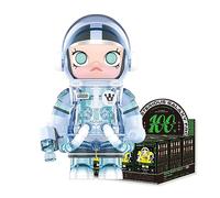 POP MART Mega Space Molly Lot de 9 figurines de collection 100 % série 2 personnages articulés de 6,3 cm - Cadeau de qualité supérieure pour femme - Boîte aveugle préférée des fans