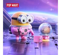 POP MART Minions histoires au coucher par Bob et Tim série boîte aveugle boîte mystère Kawaii ornements Figurines décor à la maison modèle de bureau Hidden