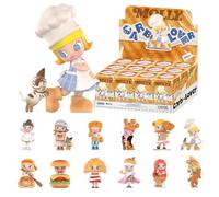 POP MART Molly Carb-Lover Series Figures Pop d’Action Figurines Anime de Jouet Figure à Collectionner Cadeaux Créatifs Whole Set