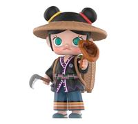 POP MART Molly Chinese Herbal-Ling Zhi Figure Pop d’Action Figurines Anime de Jouet Figure à Collectionner Cadeaux Créatifs 1PC