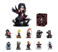 POP MART Naruto : Shippuden Series Battle Against Akatsuki - Figurines de boîte aveugle sur le thème de la bataille d'Akatsuki - Jouets de collection - Décoration d'intérieur - Cadeaux d'anniversaire