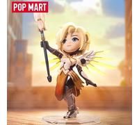 POP MART Overwatch jeu de la série de jeux boîte mystère véritable boîte aveugle devinez jouets sac ornement Figurines décor à la maison bureau GENJI