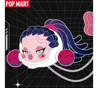 POP MART SKULLPANDA Night City Series Badge en métal boîte aveugle jouets devinez sac boîte mystère Mistery Caixa figurine Surpresa mignon Violent Bouncer