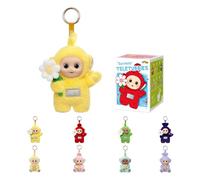 POP MART Teletubbies Say Hello Series Pendentif boîte aveugle jouets en peluche à collectionner, cadeaux d'anniversaire pour filles et garçons, boîte individuelle