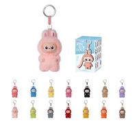Pop Mart The Monsters Pin for Love Series Boîte Aveugle en Vinyle (N-Z), Jouets de Collection Labubu, Cadeaux d'anniversaire pour Filles et garçons, boîte Unique