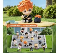 POP MART Volleyball Boy!! Série PAUSE BREAK TIME Boîte Aveugle, Figurines de Personnages de Volleyball Anime Classique Boîte Aveugle, Matériau PVC/ABS Non-Floconné, Figurines Jouets Boîte Aveugle, Col