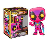 Pop! Marvel 801 Blacklight - Deadpool Blacklight Special Edition, Cranberry