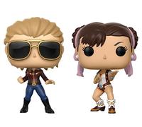 Funko Pop Figurine vinyle Marvel Capcom Captain Marvel vs. Chun-Li – Pack de 2