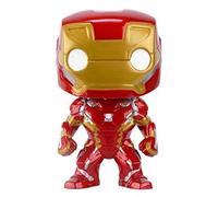 Figurine Funko Pop! Marvel Civil War : Iron Man - FUNKO - Pop! Vinyl Bobble Head - Rouge - Enfant - Extérieur
