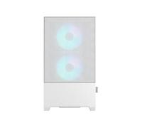 Pop Mini Air RGB - Tour - micro ATX - panneau latéral fenêtré (verre trempé) - pas d'alimentation (ATX) - blanc TG teinte foncée - USB/Audio - pour