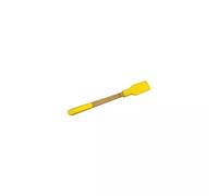 POP Mini Spatule en silicone manche en bambou PEBBLY Jaune