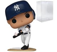 POP MLB : Yankees - Figurine en vinyle Aaron Judge Funko (livrée avec étui de protection compatible), multicolore, 9,5 cm