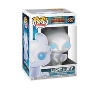 Pop Movies: Comment dresser votre dragon 3 - Light Fury - Comment dresser votre dragon - Figurine en vinyle de collection - Idée cadeau - Produit officiel - Jouets pour adultes - Fans de dessins animé