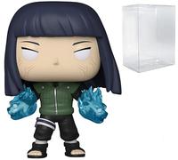 POP Naruto Shippuden - Hinata avec deux poings de lion (phosphorescent) - Figurine en vinyle Chase Funko édition limitée (livrée avec étui de protection compatible), multicolore, 3,75