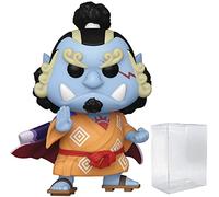 Pop One Piece - Figurine en Vinyle Chase Funko de Jinbe édition limitée (livrée avec étui de Protection Compatible), Multicolore, 9,5 cm