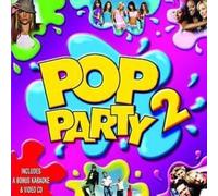 Pop Party 2 With Karaoke CD [2 Discs] by Various [Compact Disc] NEUF