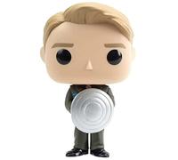 POP Pop! Captain America: The First Avenger - America with Prototype Shield Metallic, Multicolore, Standard, (63216)