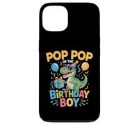 Pop Pop of The Birthday Party Outfit Dinosaure Squad Pop Pop Coque pour iPhone 13