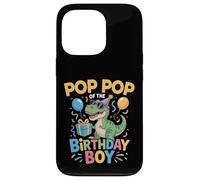 Pop Pop of The Birthday Party Outfit Dinosaure Squad Pop Pop Coque pour iPhone 13 Pro