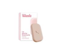 POP - Porte monnaie sans contact Rose craie