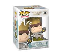 Funko Figurine Where the Wild Things Are – Max avec sceptre, Premium 9 cm multicolore, enfants