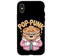 Pop-Punk Crêpes Flanelle Kawaii Punk Coque pour iPhone X/XS