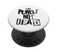 Pop Punks Not Dead - Vintage Grunge - Pop Punk Is Not Dead PopSockets PopGrip Adhésif