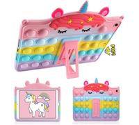 Pop Push It Bubble Fidget Toy Coque pour iPad 10.2"" Modèle 2021-2020-2019, 9ème-8ème-7ème Génération Housse Étui de Protection[1391]