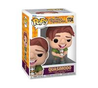 Funko Pop! Figurine vinyle – Quasimodo (Le Bossu de Notre-Dame) avec oiseau – Officiel