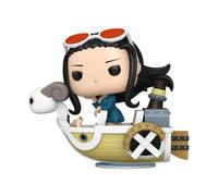 Funko Pop! Rides Deluxe Figurine Nico Robin avec Mini Merry II (One Piece n°132)