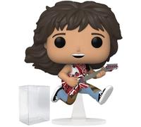 POP Rocks Figurine en vinyle Eddie [Van] Halen avec guitare Funko (livrée avec étui de protection compatible)