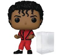 POP Rocks : Michael Jackson - Thriller Funko Figurine en vinyle (livrée avec étui de protection compatible), multicolore, 9,5 cm