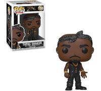 Funko Pop! Rocks Tupac - Figurine en Vinyle à Collectionner - Idée de Cadeau - Produits Officiels - Jouets pour Les Enfants et Adultes - Music Fans - Modèle de Figurine pour Les Collectionneurs
