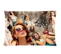 Pop Singer Lana Del Rey Custom Rectangle Pillow Cases 20x30 (one side)