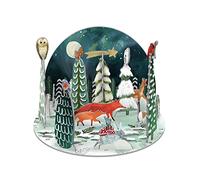Pop & Slot Calendrier de l'Avent 3D Motif renards alpin Roger la Borde